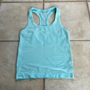 Lululemon light blue swiftly tech tank